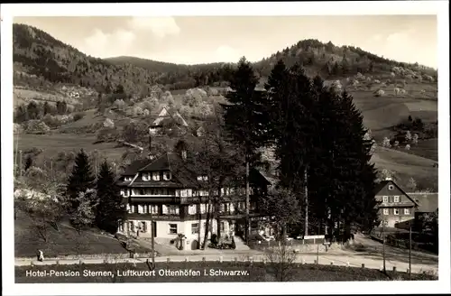 Ak Ottenhöfen im Schwarzwald, Hotel-Pension Sternen