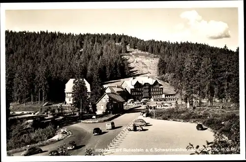 Ak Ruhestein Baiersbronn im Kreis Freudenstadt, Hotel, Kurhaus an der Schwarzwaldhochstraße