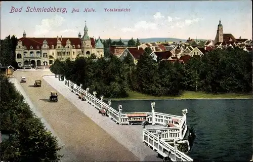 Ak Bad Schmiedeberg in der Dübener Heide, Gesamtansicht