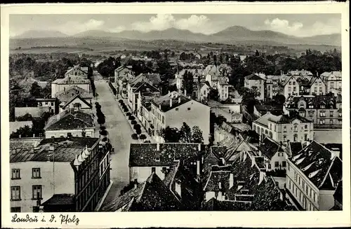 Ak Landau in der Pfalz, Blick über den Ort