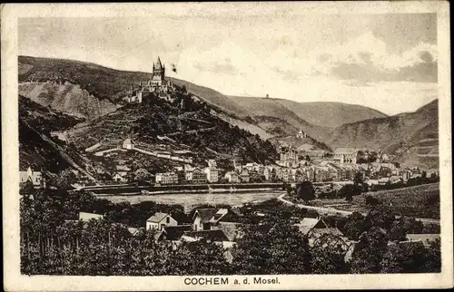 Ak Cochem an der Mosel