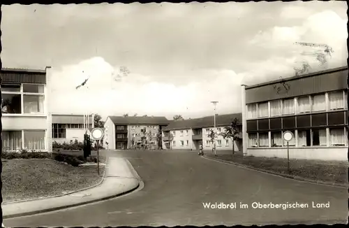 Ak Waldbröl im Oberbergischen Land, Straßenpartie