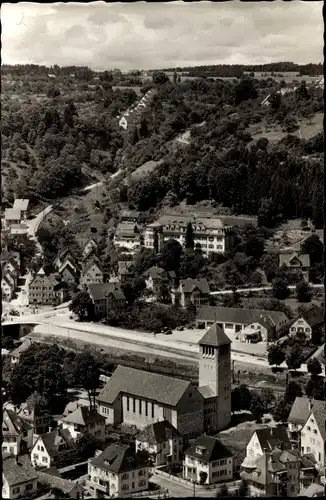 Ak Sulz am Neckar, Teilansicht des Ortes