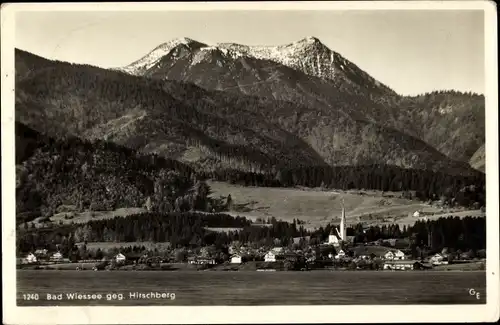 Ak Bad Wiessee in Oberbayern, Hirschberg