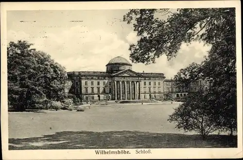 Ak Bad Wilhelmshöhe Kassel in Hessen, Schloss