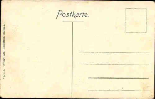 Ak Bremen, Heerdentorssteinweg mit Hillmanns Hotel, Hotel de l'Europe