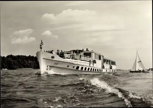 Ak Weiße Flotte Berlin, Fahrgastschiff MS Friedenswacht