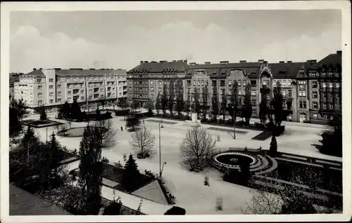 Ak Pardubice Pardubitz Stadt, Namesti legil