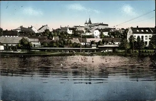 Ak Jihlava Iglau Region Hochland, Gesamtansicht