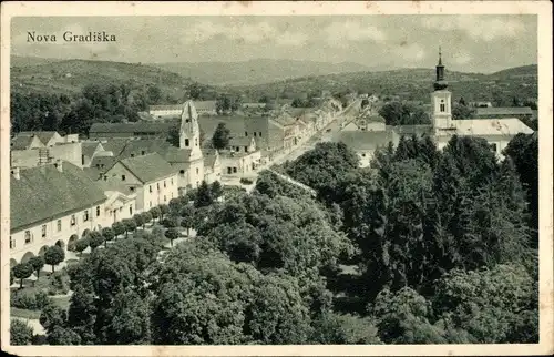 Ak Neugradiska Nova Gradiška Kroatien, Panorama