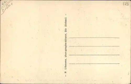 Ak Die Drôme, Col du Rousset, Le refuge