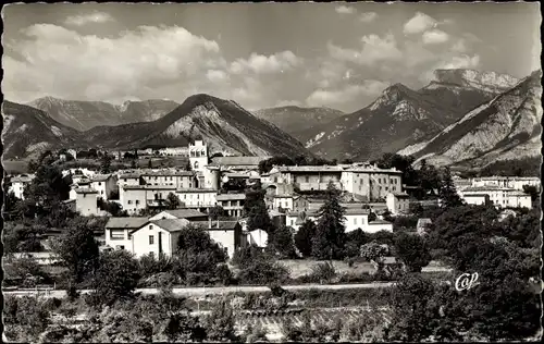 Ak Die Drôme, Vue generale