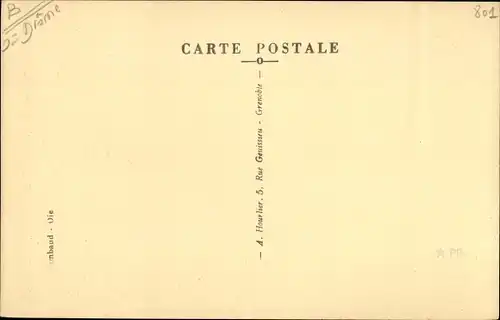 Ak Die Drôme, Camp du Martouret, La Terrasse