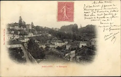 Ak Bar le Duc Meuse, Le Rossignol, Teilansicht
