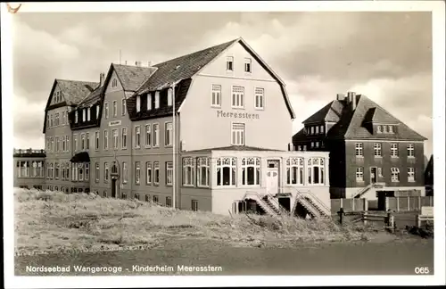 Ak Nordseebad Wangerooge in Ostfriesland, Kinderheim Meeresstern