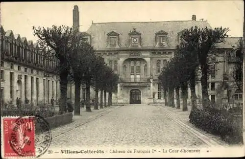 Ak Villers Cotterêts Aisne, Chateau de Francois I.