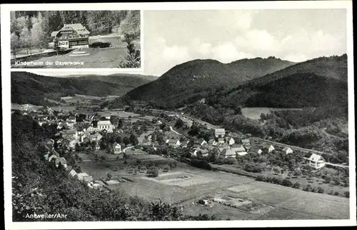 Ak Antweiler an der Ahr, Panorama, Kinderheim d. Bayerwerke