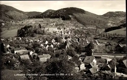 Ak Ottenhöfen im Schwarzwald, Totalansicht des Ortes