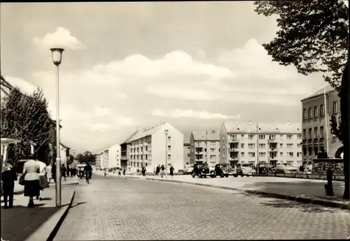 Ak Pasewalk in Mecklenburg Vorpommern, Ueckerstraße