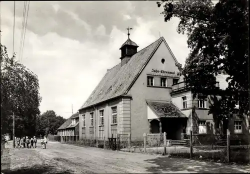 Ak Lanz in der Prignitz, Jahn-Ehrenmal