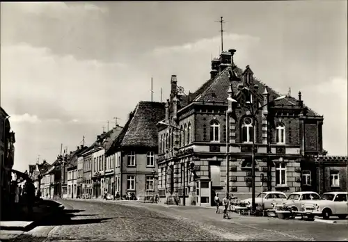 Ak Gnoien in Mecklenburg, Friedensstraße