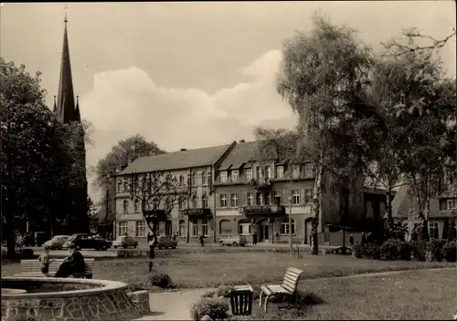 Ak Torgelow an der Uecker, Markt
