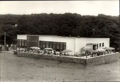 Ak Ostseebad Dierhagen, HO Gaststätte Strandhalle