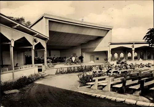 Ak Ostseebad Kühlungsborn, Konzertgarten