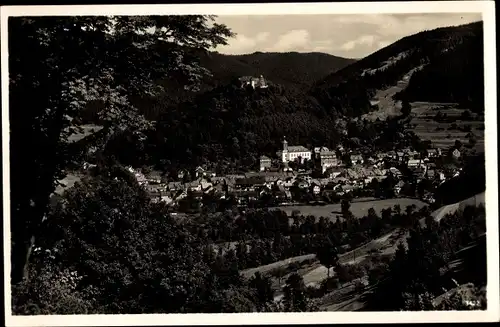 Ak Leutenberg in Thüringen, Totale
