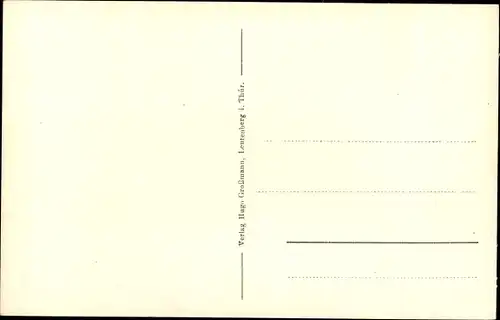 Ak Leutenberg in Thüringen, Eingang zur Burg