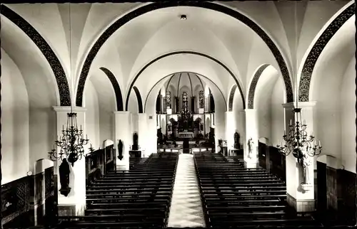 Ak Lohne Oldenburg, Katholische Kirche Sankt Gertrud, Inneres