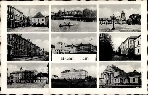 Ak Jičín Jitschin Region Königgrätz, Detailansichten