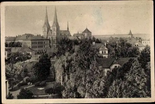 Ak Vysoké Mýto Hohenmaut Hohenmauth Region Pardubice, Ortsansicht, Kirche