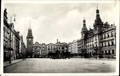 Ak Pardubice Pardubitz Stadt, Pernstynovo namesti