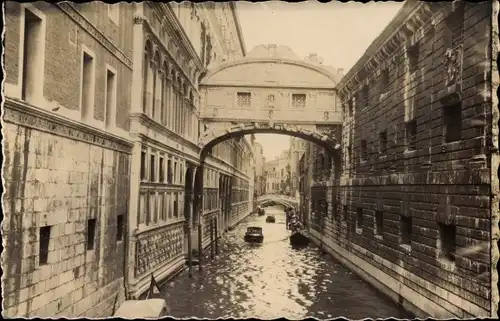 Foto Ak Venezia Venedig Veneto, Seufzerbrücke