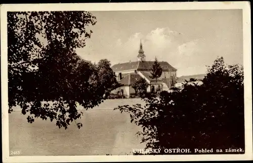 Ak Uherský Ostroh Ungarisch Ostra Region Zlin, Zamek, Schloss