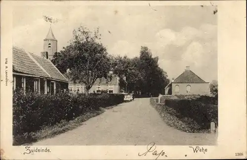 Ak Wehe den Hoorn Groningen, Zuideinde