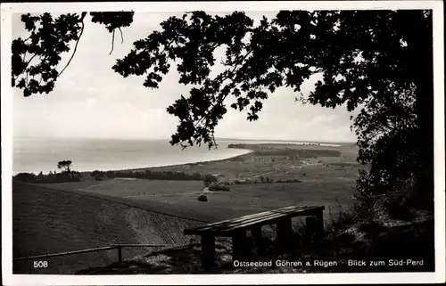 Ak Ostseebad Göhren auf Rügen, Blick zum Süd Perd