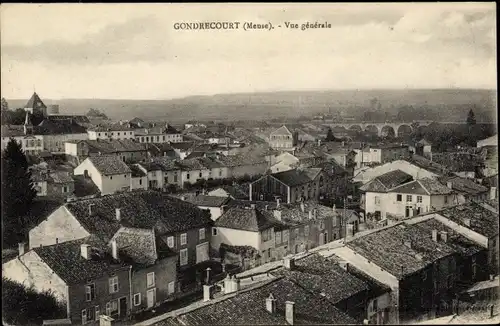 Ak Gondrecourt Meuse, Gesamtansicht