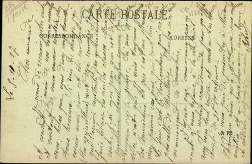 Ak Gondrecourt Meuse, Gesamtansicht