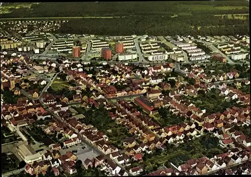 Ak Eberstadt Darmstadt in Hessen, Luftaufnahme