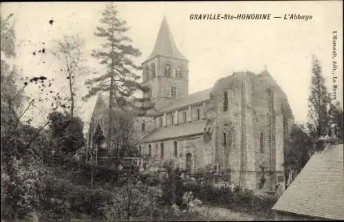 Ak Granville Sainte Honorine Le Havre Seine Maritime, L'Abbaye