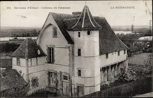 Ak Freneuse Seine Maritime, Chateau de Freneuse