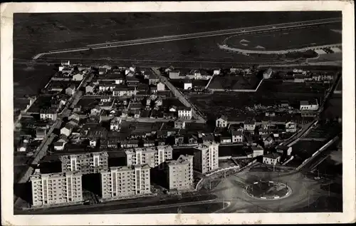 Ak Lyon Rhône, Parilly, Cite du Rond Point, Stadt aus der Vogelschau