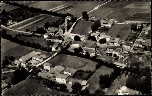 Ak Saint Marcellin Isère, Vue generale aerienne, Luftbild