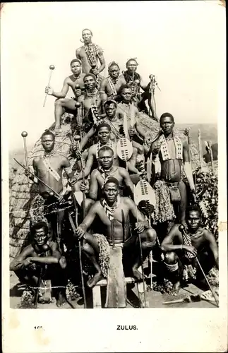 Ak Zulus, afrikanische Krieger