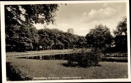 Ak Norderney in Ostfriesland, Napoleonsschnanze