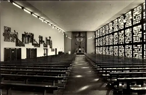Ak Fürth im Odenwald, Inneres der kath. Pfarrkirche