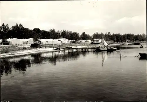 Ak Ostseebad Rerik, Seesteg, Ferienlager, Zeltplatz