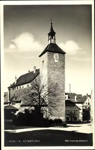 Ak Lindau am Bodensee Schwaben, Peterturm